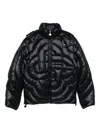 Casablanca Men Quilted Jacket In Black