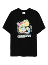 Casablanca Casa Way Mountain Printed T-shirt In Black