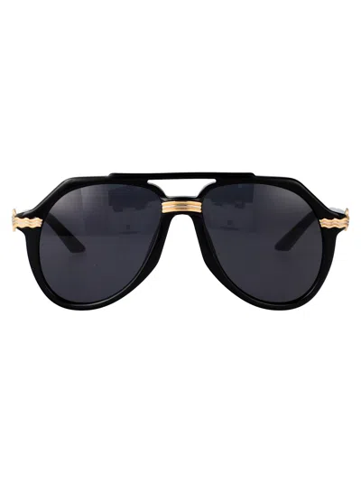 Casablanca Rajio Sunglasses In Black