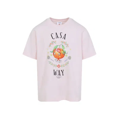 CASABLANCA RELAXED FIT GRAPHIC T-SHIRT