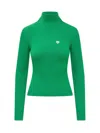 Casablanca Ribbed High-neck Jumper