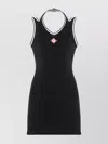 Casablanca Hippie Style Tennis Dress In Black