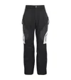 Casablanca Ripstop Down Cargo Ski Trousers In Black