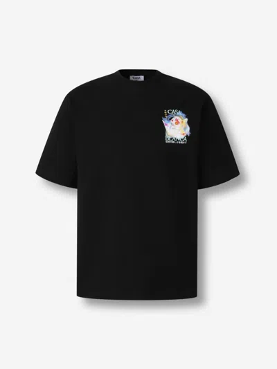 CASABLANCA CASABLANCA ROUND NECK T-SHIRT