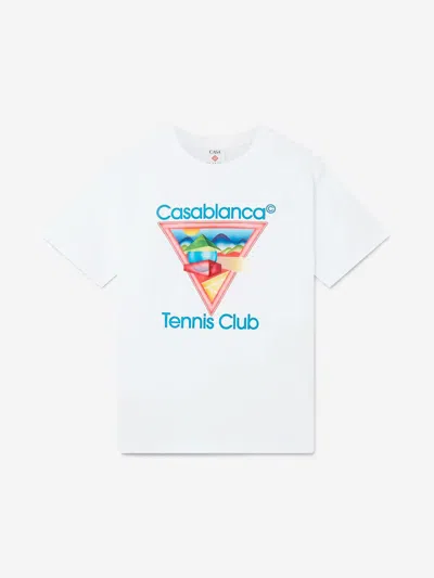CASABLANCA CASABLANCA ROUND NECK T-SHIRT