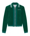 Casablanca Cotton Blend Sweatshirt Side Pockets In Green