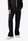 Casablanca Scuba Logo Patch Track Pants In Black