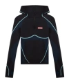 Casablanca Technical Hoodie With Contrasting Details In Multi