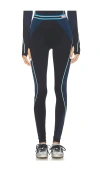 Casablanca Seamless Leggings In Blue