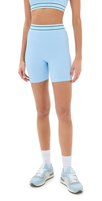 Casablanca Seamless Shorts Pale Blue