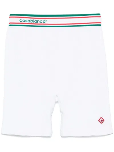 CASABLANCA SEAMLESS SPORTS SHORTS