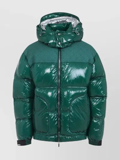 CASABLANCA SHINY TECH RIPSTOP PUFFER JACKET