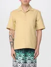 Casablanca Shirt  Men Color Beige In Yellow