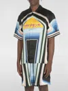 Casablanca Short Sleeve Cuban Collar Shirt In Multi