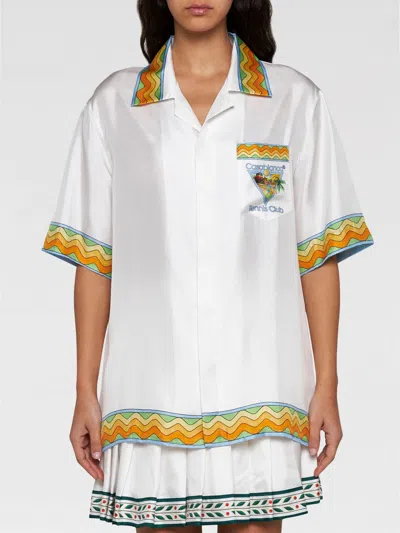 CASABLANCA 衬衫 CASABLANCA 女士 颜色 白色,F74760001
