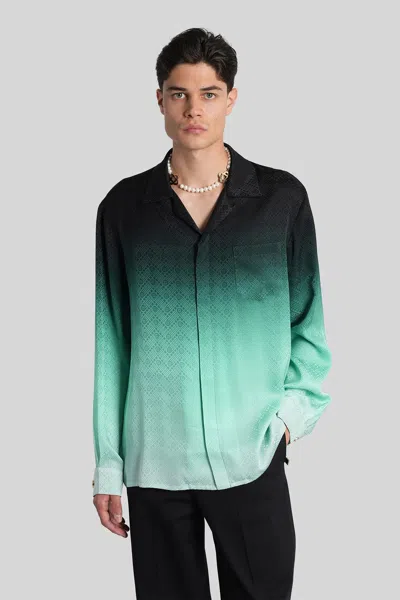 CASABLANCA SHIRT IN BLACK SILK