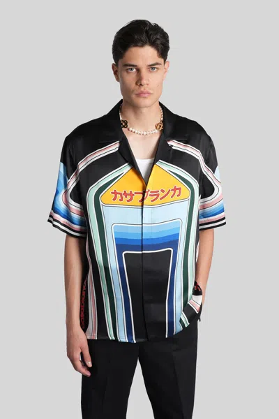 CASABLANCA SHIRT IN MULTICOLOR SILK