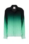 Casablanca Gradient Geometric-pattern Shirt In Multi