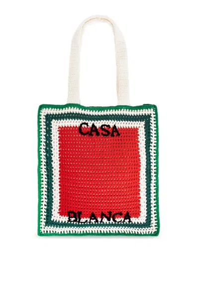 Casablanca Shopper Bag In Multicolor