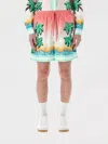 Casablanca Palms Tennis Club Twill Shorts