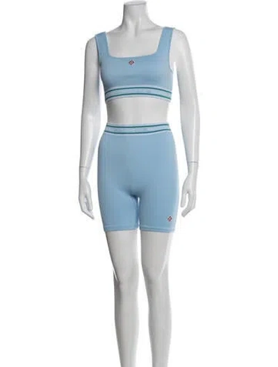 Pre-owned Casablanca Short Set In Blue