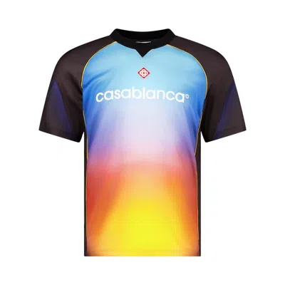 Pre-owned Casablanca Short-sleeve Football Top 'pink' | Men's Size M