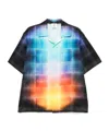 Casablanca Gradient Check Shirt In Gradient Color