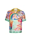 Casablanca Short Sleeve Shirt Natures Teacher In Multicolor