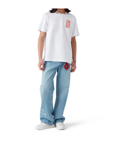 Casablanca Short Sleeve T-shirt In White