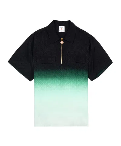 CASABLANCA SHORT-SLEEVED POLO SHIRT