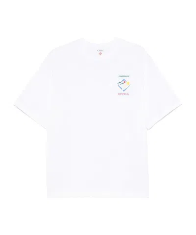 CASABLANCA SHORT-SLEEVED T-SHIRT