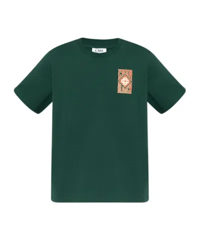 Casablanca Short-sleeved T-shirt In Green
