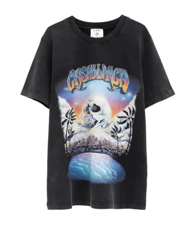CASABLANCA SHORT-SLEEVED T-SHIRT