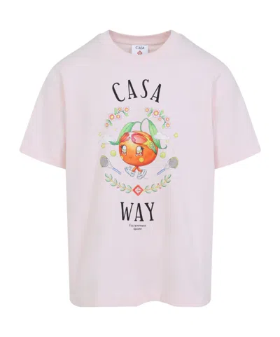 CASABLANCA CASA WAY T-SHIRT