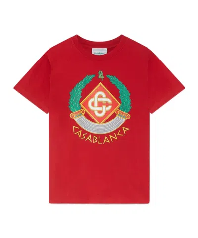 CASABLANCA SHORT-SLEEVED T-SHIRT