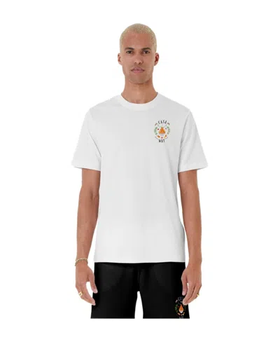 Casablanca Short-sleeved T-shirt In White