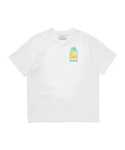 Casablanca Short-sleeved T-shirt In White