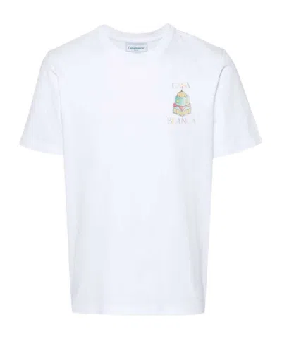 CASABLANCA SHORT-SLEEVED T-SHIRT