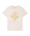 Casablanca Diamond Column Printed Fitted T-shirt In White