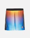 Casablanca Drawstring Elastic Waistband Football Shorts