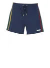 Casablanca Colour-block Shorts In Blue