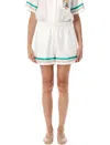 Casablanca Shorts Casa Way Tennis In White