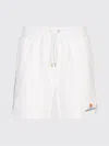 Casablanca Terry Shorts Monogram Blanc In White