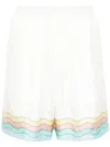 Casablanca White Maison De Reve Shorts