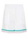 Casablanca Casa Way Drawstring-waist Track Shorts In Multi