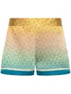 Casablanca Wpf24tr22001-diamond Monogram Degrade In Multicolour
