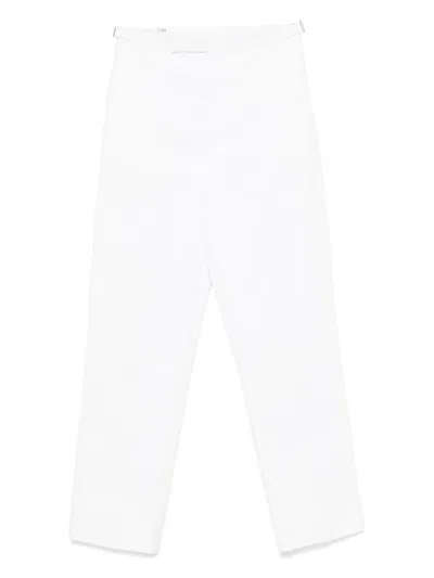 Casablanca Side-adjusters Trousers In White