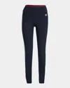 CASABLANCA SIDE-STRIPE ACTIVEWEAR LEGGINGS
