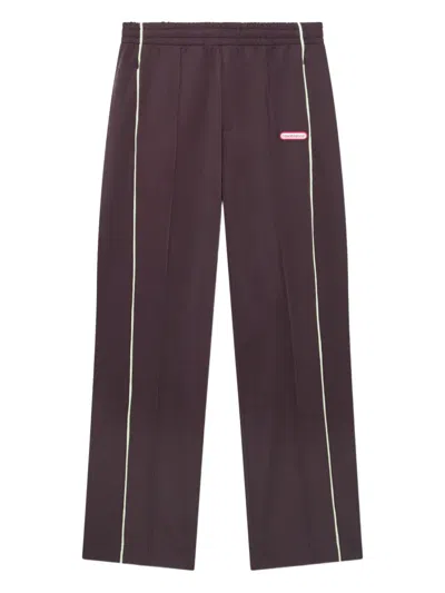 Casablanca Side-stripe Track Pants In Brown