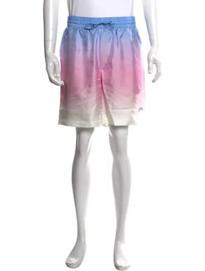 Pre-owned Casablanca Silk Jogger Shorts W/ Tags In Pink